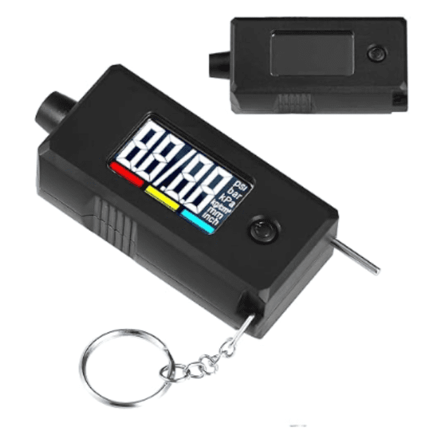 Tyre pressure and tread gauge
